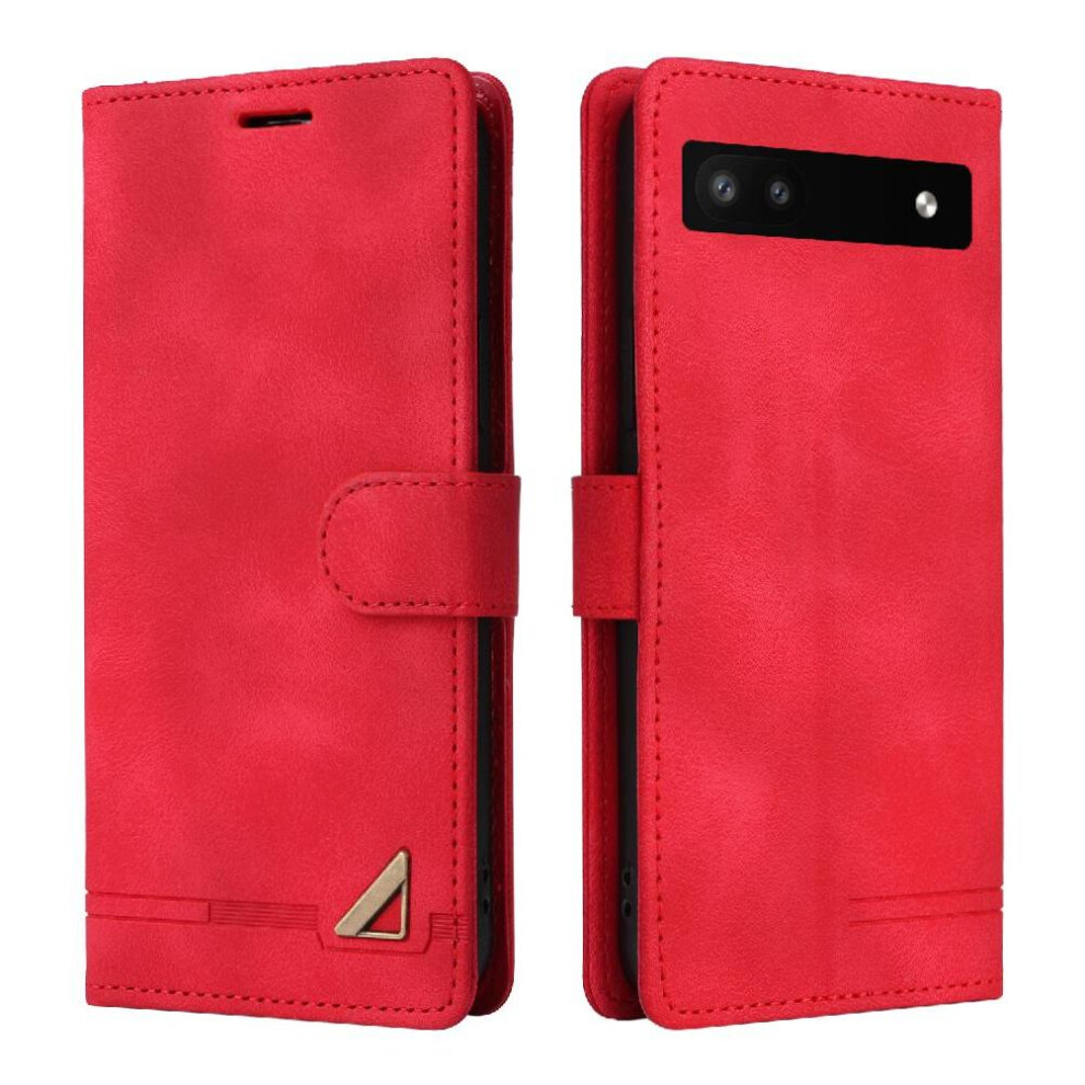 Flip Case For Google Pixel 6A Leather Case Flip Cover Wallet Simple Business Shockproof 9557311704734