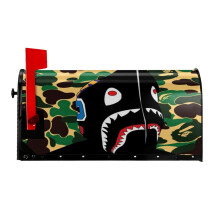 Ba-Pe Magnetic Mailbox Cover Garden Yard Home Decor For Outside, Decorative Outdoor Post Letter Box Wrap Decor Mail Wraps, 25.5x21 In