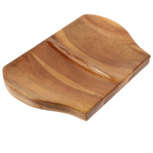 Kitchen Wooden Spoon Holder Accessories Gadget Cooking Utensil Countertops Ladle Rest Smooth