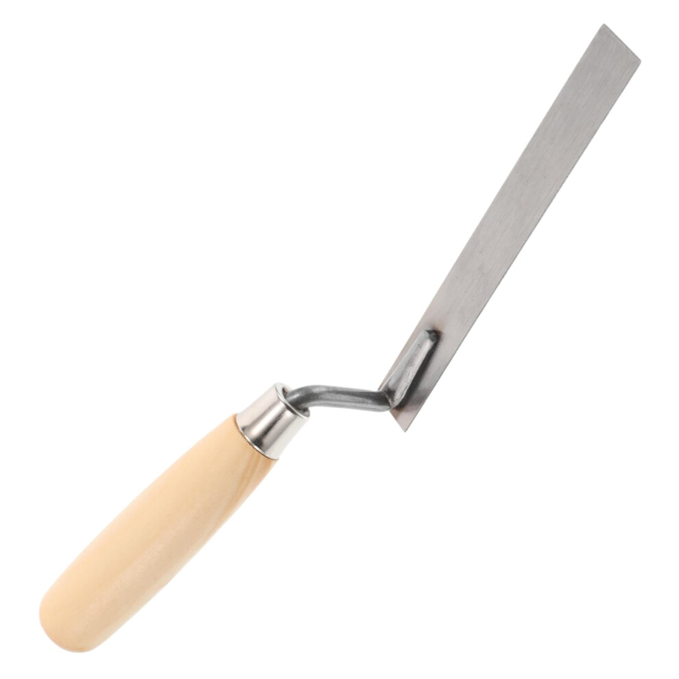 Plastering Trowel Stainless Steel Blade With Ergonomic Wooden Grip For Masonry Tile Drywall 9113335504363