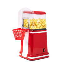 ZKCCNUK Electric Mini Popcorn Maker, Automatic Corn Machine, Creative Shooting Design, Fast Heating & Easy to Use