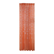 Window Curtain Panels Clearance, Poaug Christmas Snowflake Curtain Orange Single Piece 110X250Cm Blackout Curtains Orange