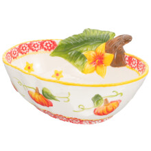 Bowls Salad Breakfast Kitchen Dinner Restaurant Fall Pumpkin Pasta Serving Tray Creative Ceramic Food