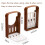 Foldable Bread Cutter with 4 Thickness Options - Baking Tool, Durable Adjustable Loaf Slicer, Bread Slicing Guide 5