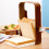 Foldable Bread Cutter with 4 Thickness Options - Baking Tool, Durable Adjustable Loaf Slicer, Bread Slicing Guide 7