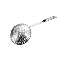 Stainless Steel Strainer Spoon with Ergonomic Handle for Pasta Vegetables Noodles and Fries