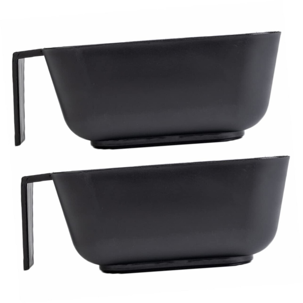 2pcs Hair Dye Mixing Bowl with Handle, Salon Tint Bowls for Home and Professional Use