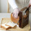 Foldable Bread Cutter with 4 Thickness Options - Baking Tool, Durable Adjustable Loaf Slicer, Bread Slicing Guide 3