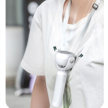 Bocqde Handheld Fan Rechargeable, Portable USB Fan with 3 Speeds, Wearable & Hanging Neck Fan for Travel and Indoor Use