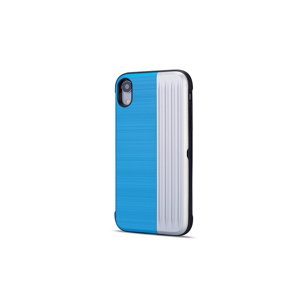Exxo Protective Case With Card Slot For Compatible With Iphone Xs Max Light Blue 9130661620987