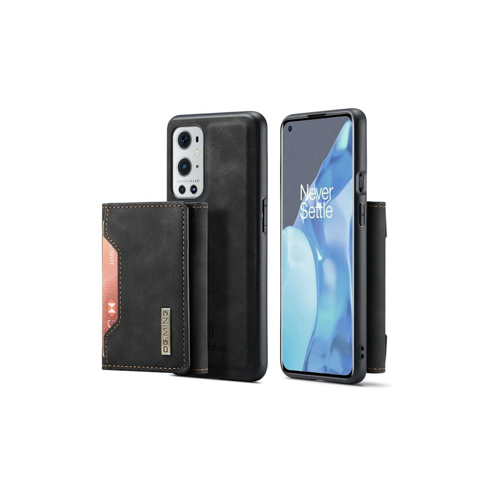 8-Compartment Compatible With Oneplus 9 Pro Shockproof Case With Magnetic Card Holder Dg.ming Detach Black 9130661620932