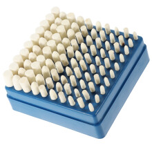 100 Pcs Wool Felt Polishing Wheel Grinding Head Polisher Tools Carve Felt Polishing Bits Felt For Polishing