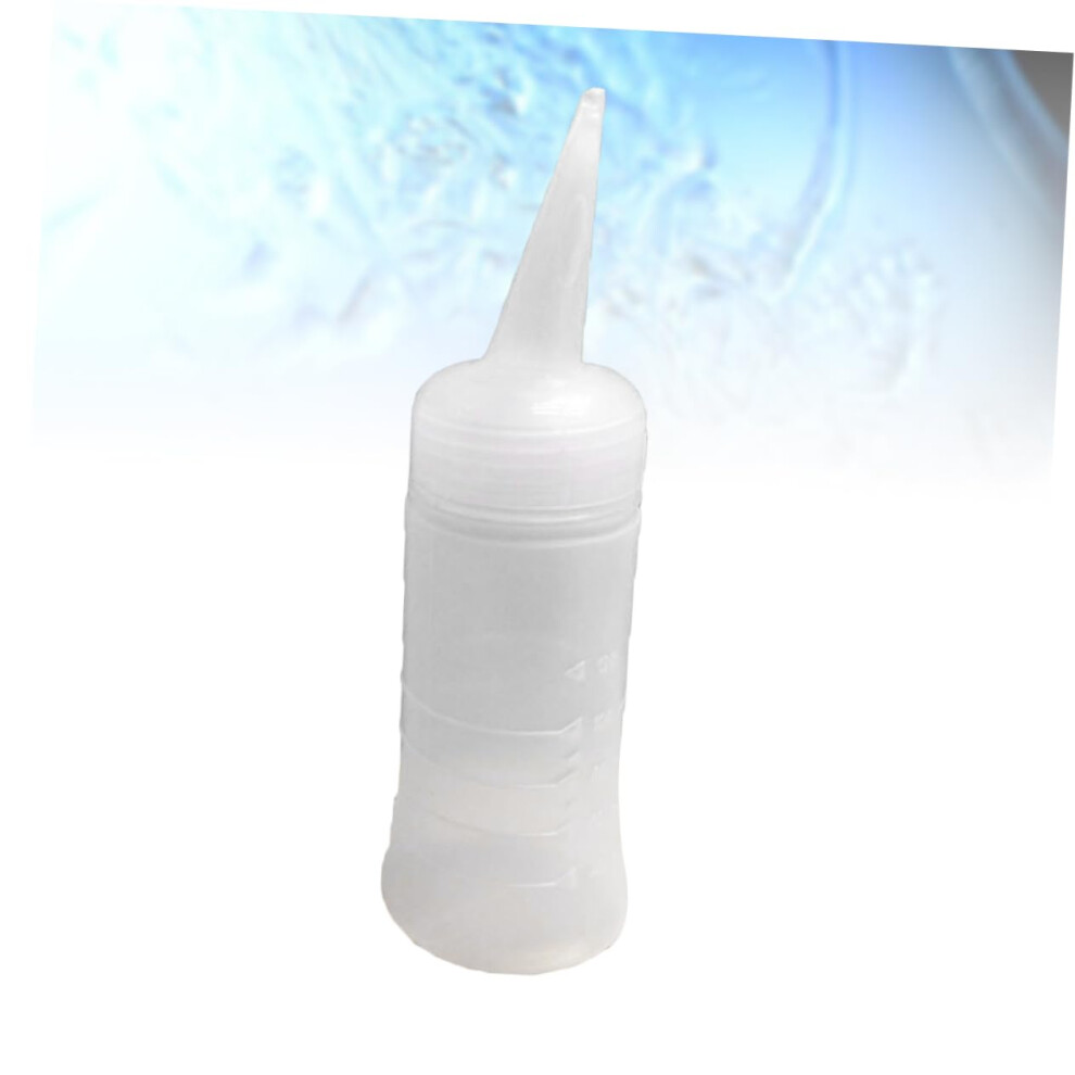 Unisex 120Ml Hair Dye Applicator Bottle With Graduated Scale For Precise Root Coloring At Home And Salon