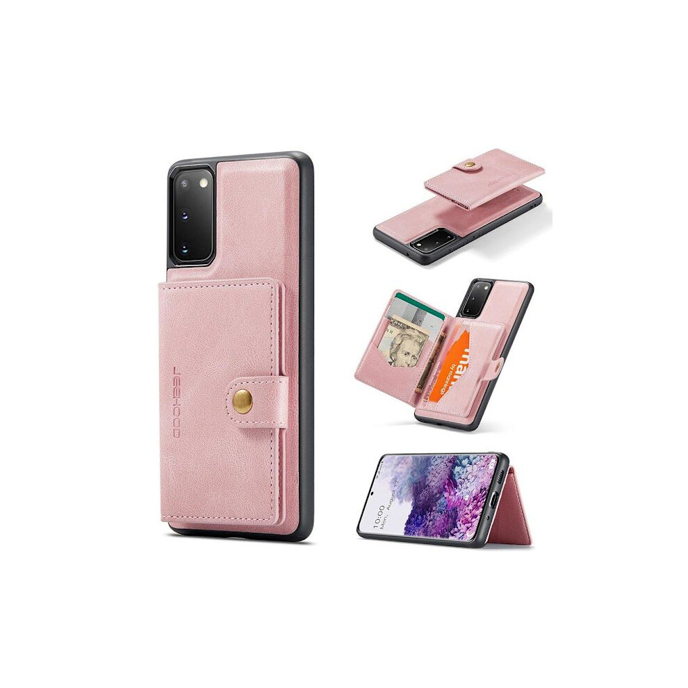 Smooth Case With Card Holder - Compatible With Samsung Galaxy S20 Fe Rose Gold 9170372852710