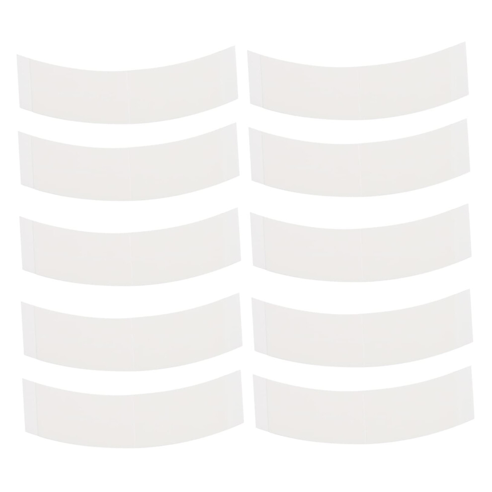Unisex Double Sided Hair Extension Tape 10Pcs Invisible Seamless Bond Strong Hold Wig Adhesive Strips