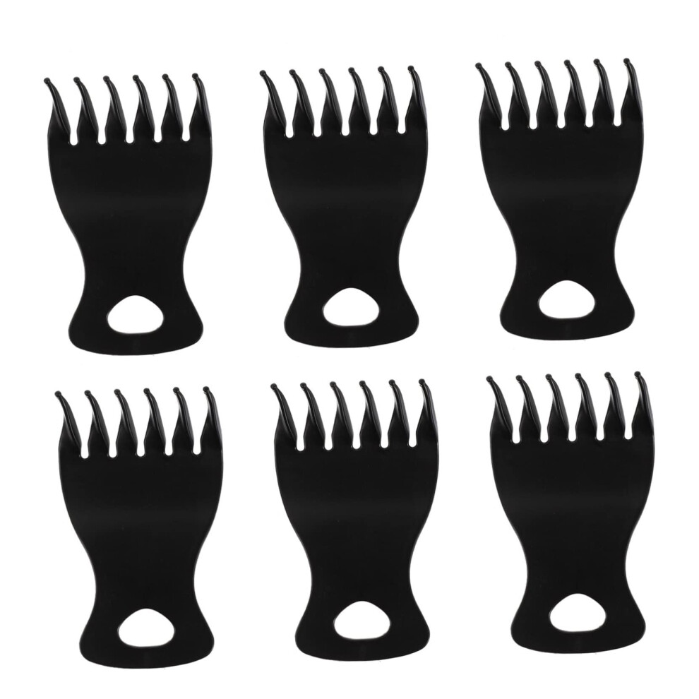 Men's Hair Styling Comb Set, Wide Tooth Detangling for All Hair Types, Durable Plastic Barber Tool