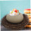 Ceramic Serving Bowl with Unique Eggshell Design for Salad or Dessert, Modern Minimalist Style 4