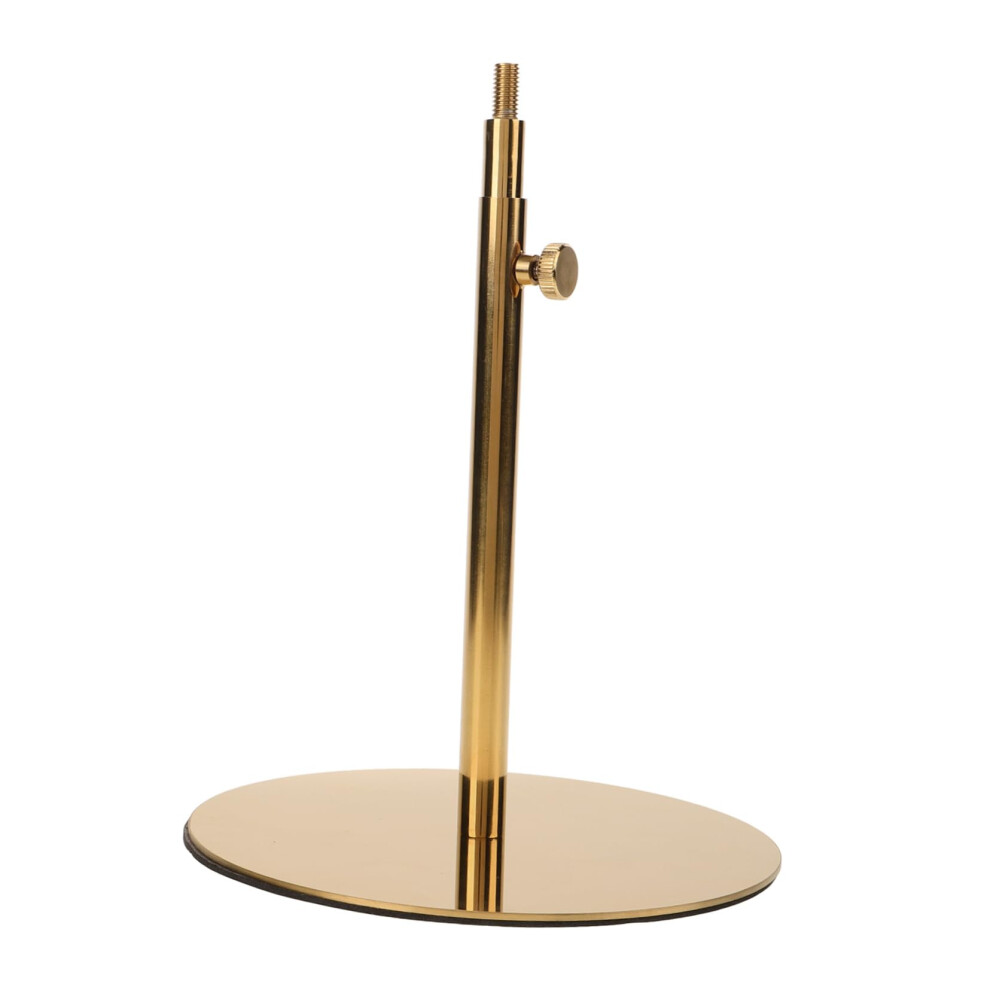 Adjustable Mannequin Head Stand with Stable Flat Base for Wig Styling and Professional Display