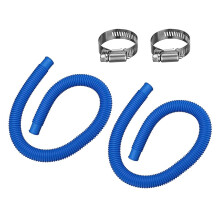 Pool Filter Pump Hose 59 Inch 1.25 Inch for Above Ground Pools Compatible with Intex Durable PVC