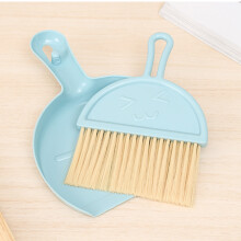 Pedty Mini Broom and Dustpan Brush Set - Small Hand Broom & Dustpan for Home, Camping, Pets - Compact Cleaning Tool