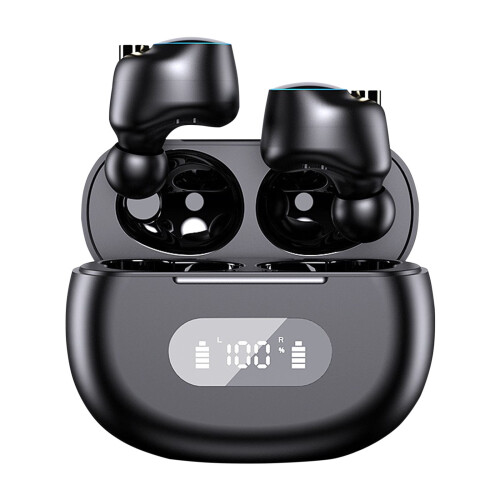 Wireless Earbuds Bluetooth 5.2 with LED Display, ENC+ANC Noise Cancelling, Microphone for Calls, Compatible with iPhone & Android 1