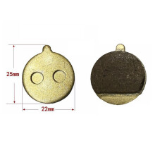 YLLSF 1 Pairs Resin/Copper base disc Brake Pads For 10 inch Electric Scooter Bicycle