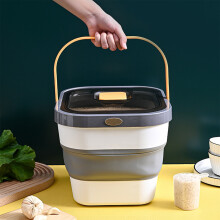 Dog Food Storage Container, Pet Food Storage Containers 15 Pounds, Foldable Pet Dog Bin For Food, Staron Dog Food Storage Container,