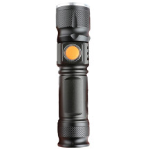Portable LED Flashlight, Aluminum Alloy Mini USB Charging, Ultra Bright for Outdoor, Fishing, Hunting, Camping - Compatible with Hiroekza