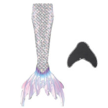 Mermaid Tails Compatible with Swimming Compatible with Children and Adults With Monofin pink S