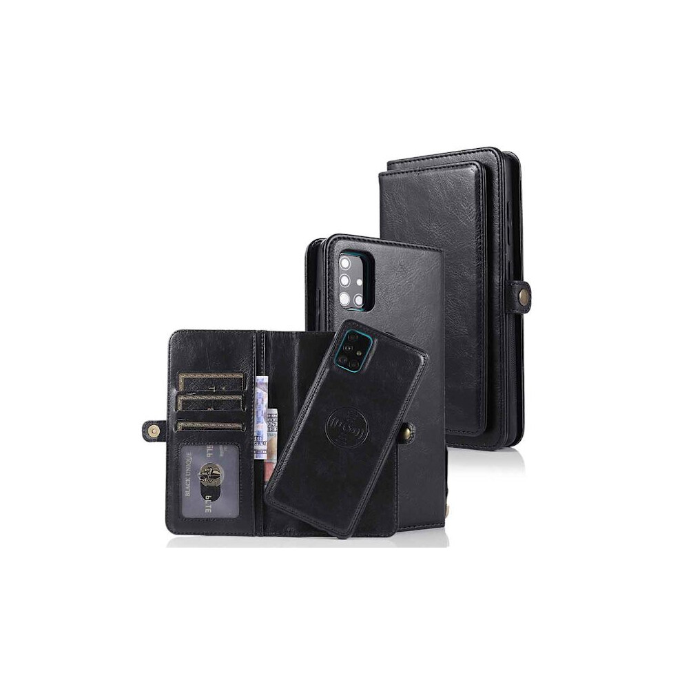 Compatible With Samsung Galaxy A51 - Well-Designed Wallet Case Black 9557311198021