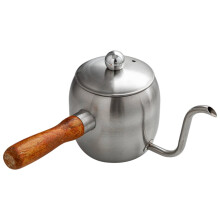 Coffee Pot Home Supplies Long Spout Container Hand Pour Gooseneck Wooden Handle