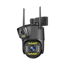 DGOO Dual Screen Wireless Camera, Outdoor Home Use,360 Degree Connection To Mobile Phone, Remote High-definition, No Dead Corners
