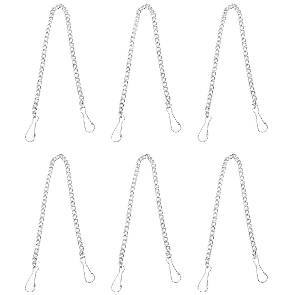 Sold 6Pcs Toilet Handle Chain Stainless Steel Toilet Flapper Lift Chain Replacements 9557311707018
