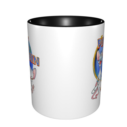 Pinky And The Brain Brain Ceramic Magic Coffee Mug , Tea Cup 11 Oz 2