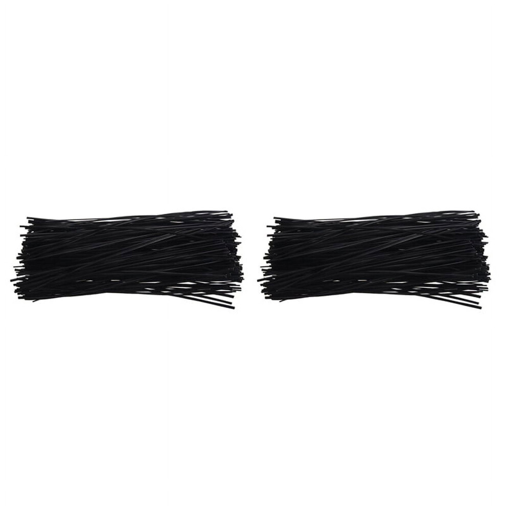 400Pcs Plastic Shell Package Reusable Twist Ties Cable Fasteners 150Mm 9557311710278