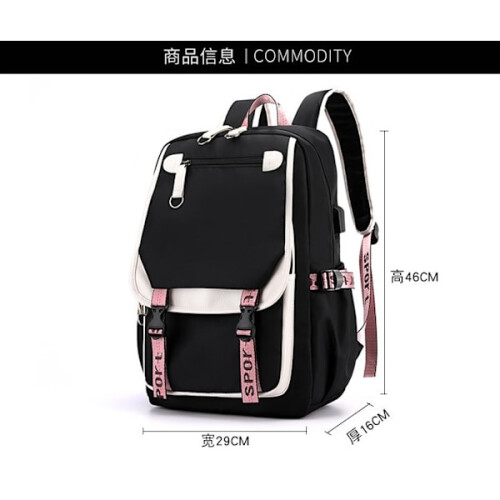 stitch Backpack waterproof school bag for children 1