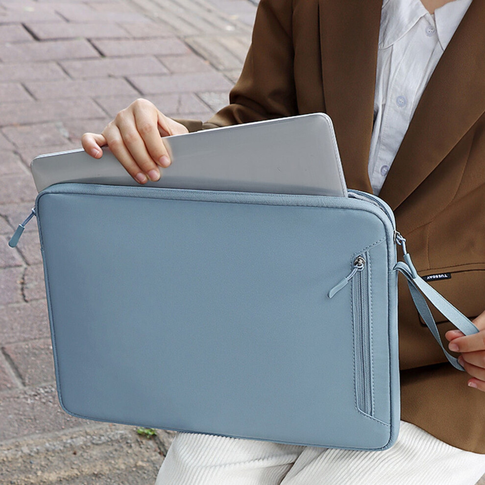 Oefntac Laptop Bag 14.1-15.4 Inches Compatible With Universal Double-Layer Shockproof Waterproof Computer Case For Cyber Monday Deals 9557311711275