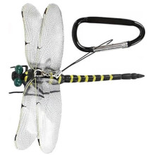 3D Dragonfly Insect Repellent Clips - Realistic Dragonfly Hats & Backpack Accessories for Effective Insect Protection