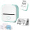 Prialize Inkless Pocket Printer, Sticker Printer - Mini Label Maker for Notes, Study, DIY Scrapbook - Portable Thermal Printer (Green) 1