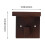 Mizh 1 Pair Wooden Baseball Bat Holder Multi-function Stick Hanging Bracket 6