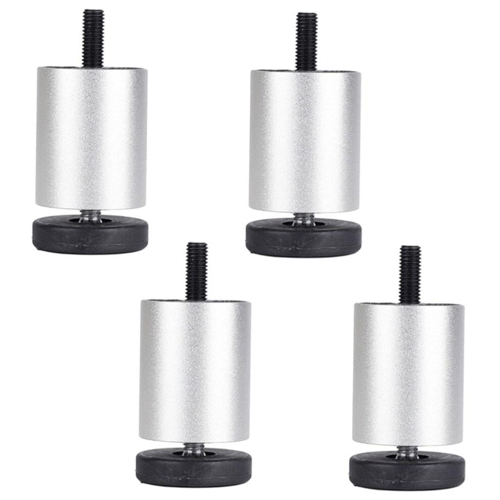 4X Aluminum Alloy Diy Adjustable Furniture Legs For Coffee Table Sofa Bed Refrigerator Replacement - 8Cm 9418476343513