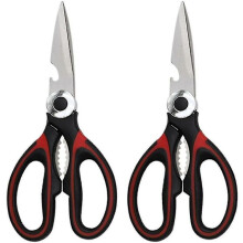 2-pack of stainless steel kitchen scissors