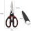 2-pack of stainless steel kitchen scissors 2