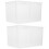 2 Pcs Sandwich Bread Clear Bread Bin Fridge Sealing Case Storage Container Bread Storage Box Storage Box Dedicated Plastic 1