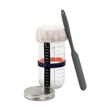 Glass Airtight Jar Sourdough Maker Natural Fermentation Jar