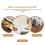 Bar Coffee Mat Table Countertop Maker Diatomite Pu Leather 6