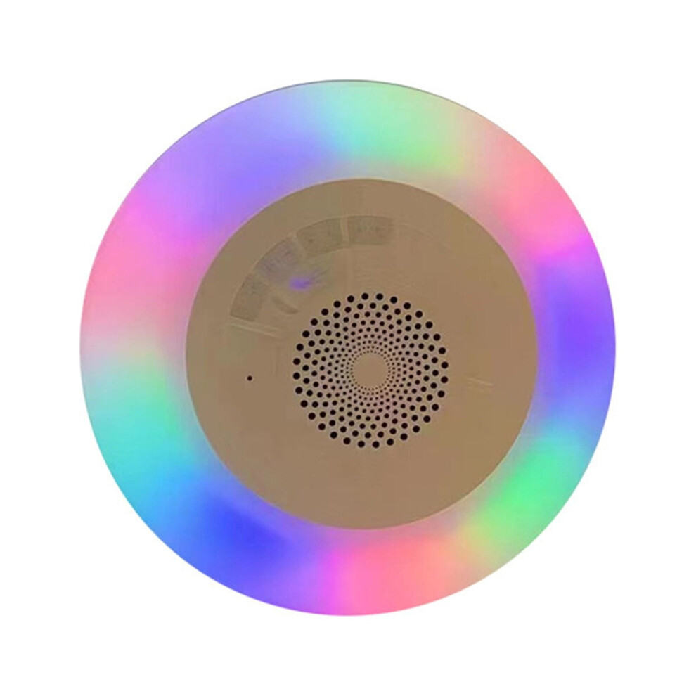 Home Deals! Zeceouar Clearance! Waterproof Rgb Bluetooth Speaker, Portable Floating Mini Speaker, 360 Hifi Sound, Long Battery Life, Compatible With Light 9130661626842