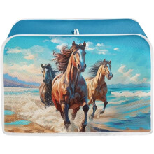 Toaster Cover 4 Slice Small Appliance Covers Kitchen Microwave Oven Dust Cover Case Protector Toaster Covers