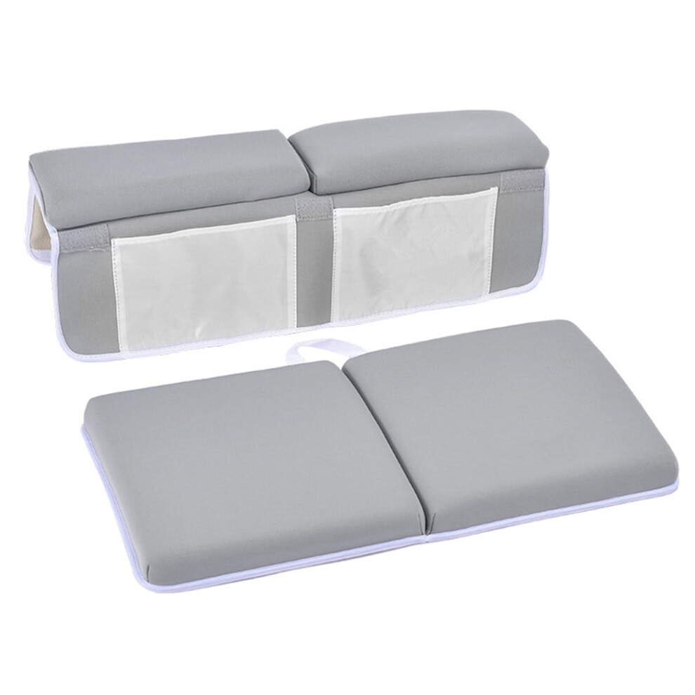 TureClos Baby Bath Kneeler with Elbow Rest Pad Set Thick Bathtub Kneeling Mat for Knee Arm Support