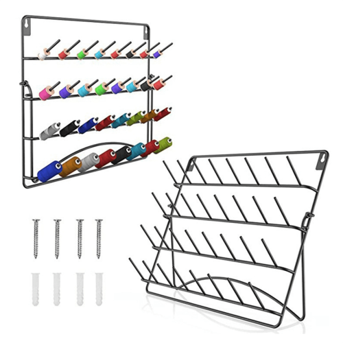Thread Holder Wall Mount,32 Spools Sewing Thread Organizer,Sewing Thread Storage,Thread Rack,Spool Thread Holder,Thread 1